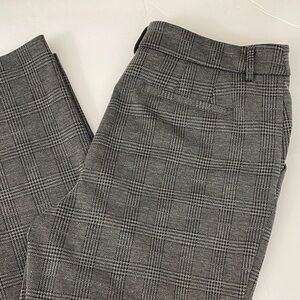 Simply Vera Vera Wang Gray Plaid Dress Pants
